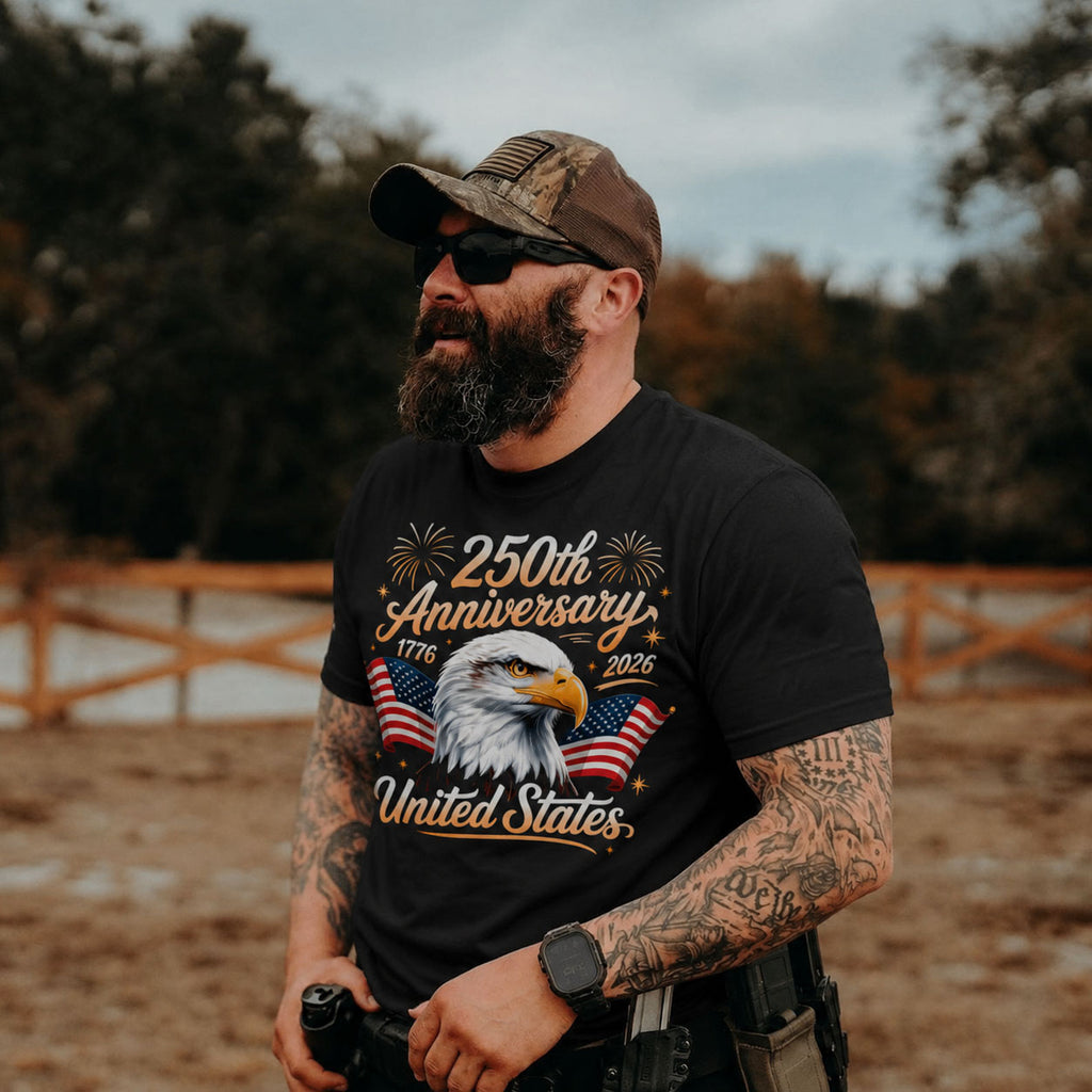 250th Anniversary USA Eagle 1776-2026 - T-Shirt