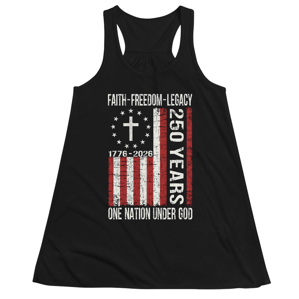 Faith Freedom Legacy 250 Years 1776 - Women Tank Top