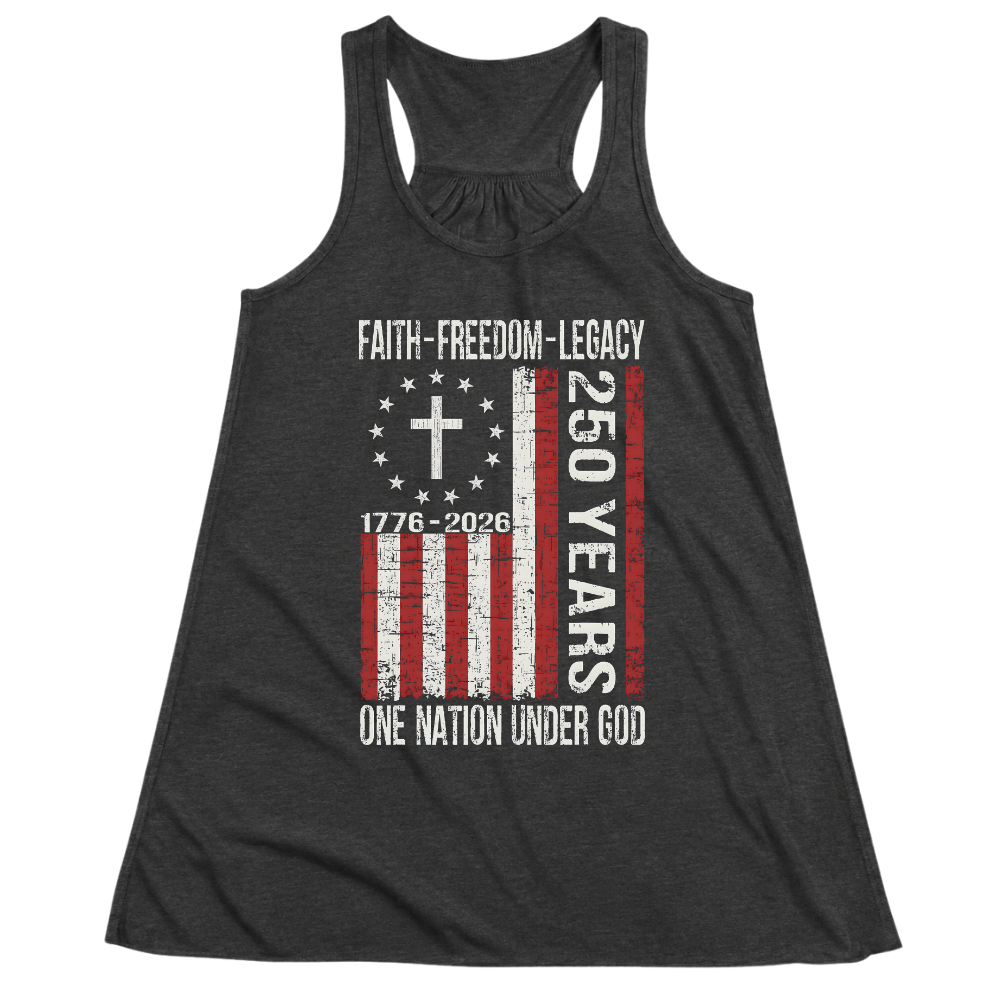Faith Freedom Legacy 250 Years 1776 - Women Tank Top