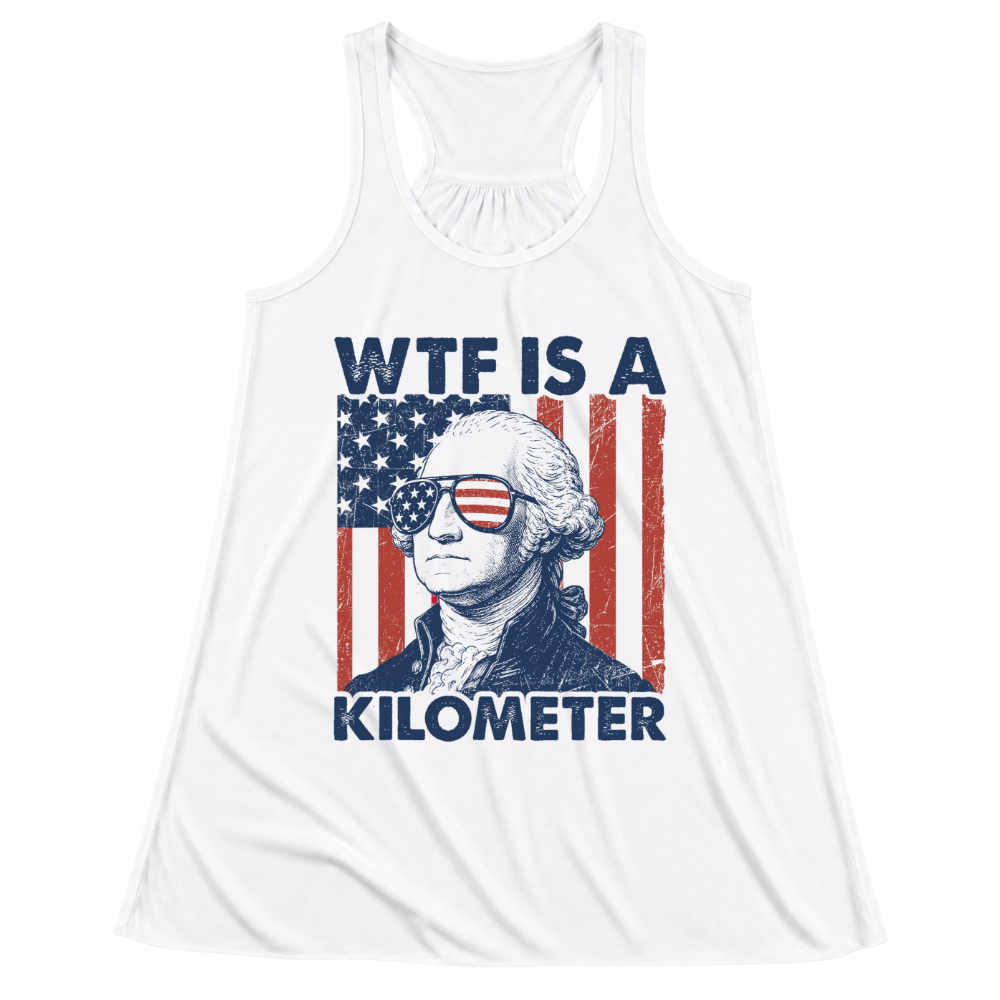 George Washington WTF Is A Kilometer - Women Tank Top