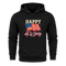Happy 4th Of July American Flag Patriotic - Hoodie