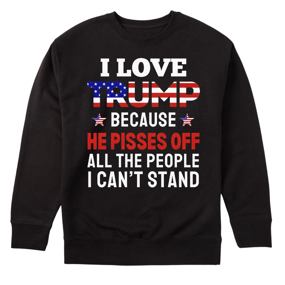 I Love Trump Meme - Sweater
