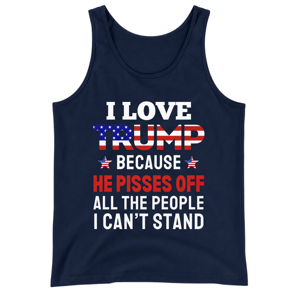 I Love Trump Meme - Tank Top