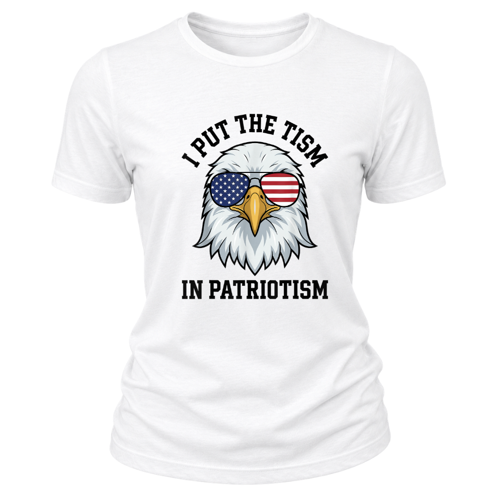 I Put The Tism In Patriotism - Women T-Shirt