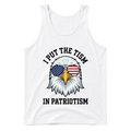 I Put The Tism In Patriotism - Tank Top