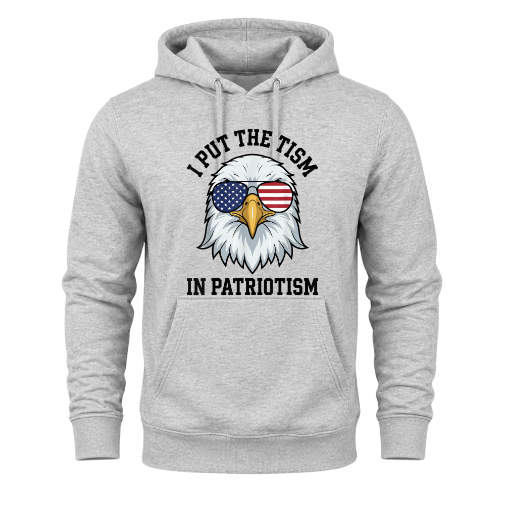 I Put The Tism In Patriotism - Hoodie