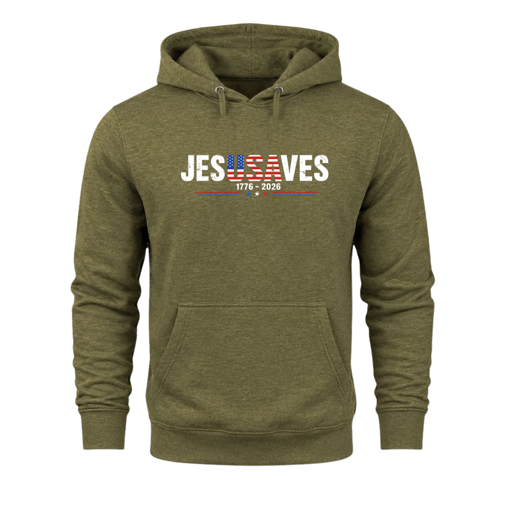Jesus Saves 1776-2026 - Hoodie