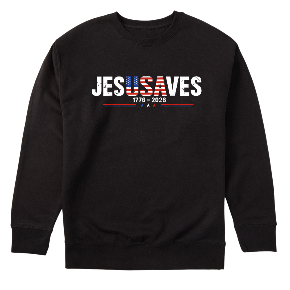 Jesus Saves 1776-2026 - Sweater