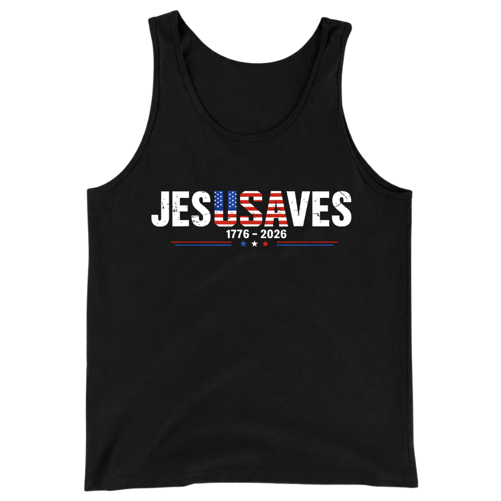 Jesus Saves 1776-2026 - Tank Top