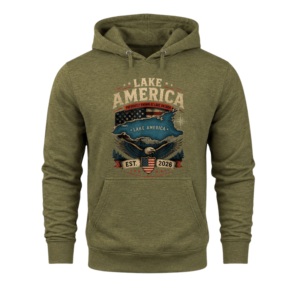 Lake America 2026 Patriotic Lake Ontario - Hoodie