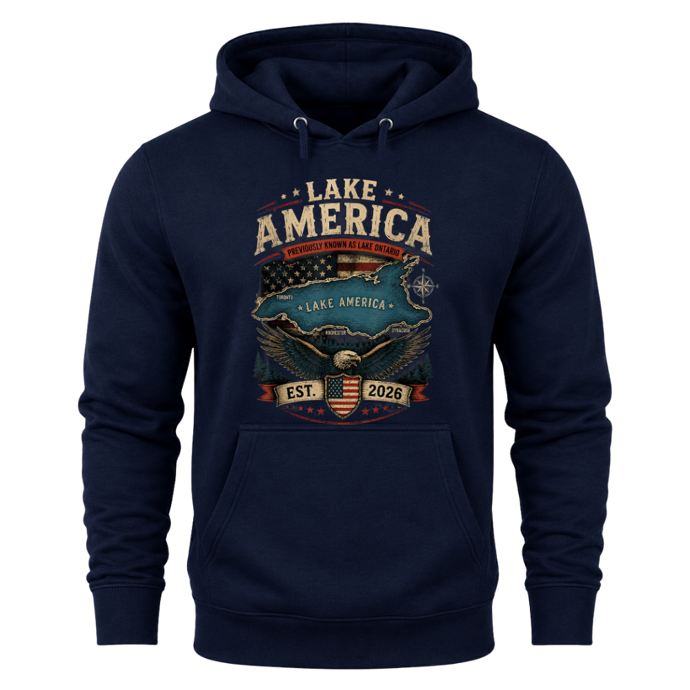 Lake America 2026 Patriotic Lake Ontario - Hoodie