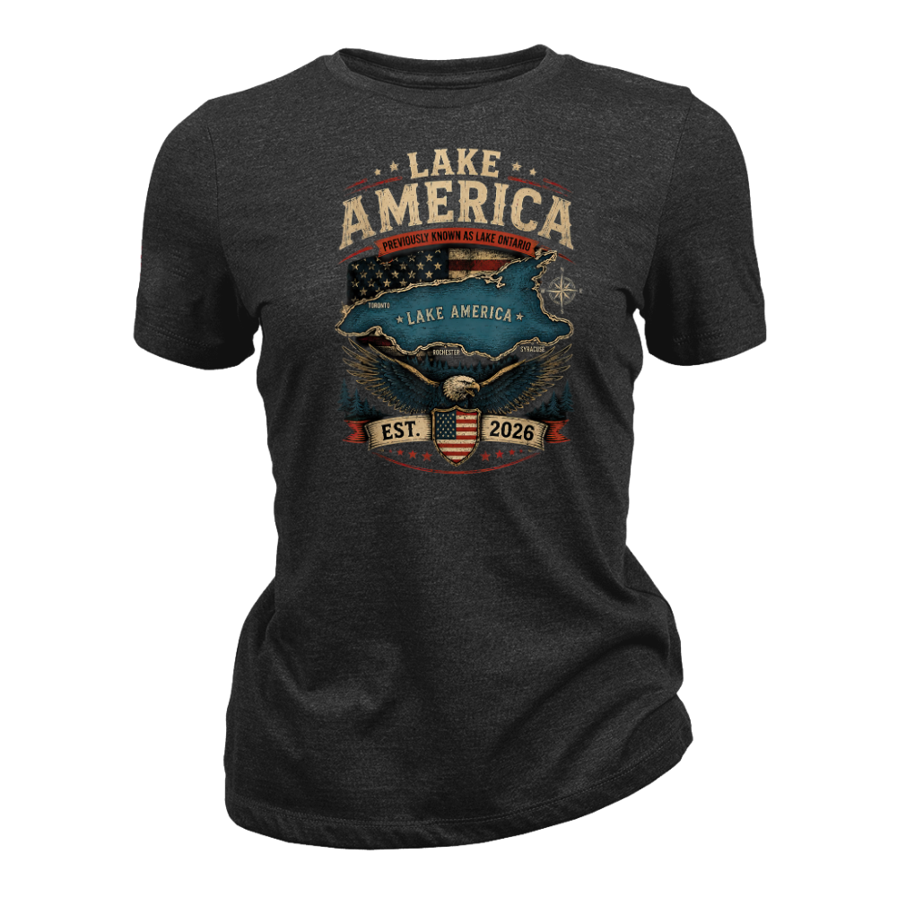Lake America 2026 Patriotic Lake Ontario - Women T-Shirt