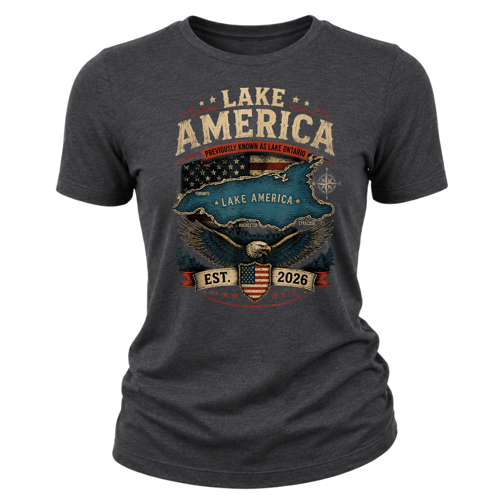 Lake America 2026 Patriotic Lake Ontario - Women T-Shirt