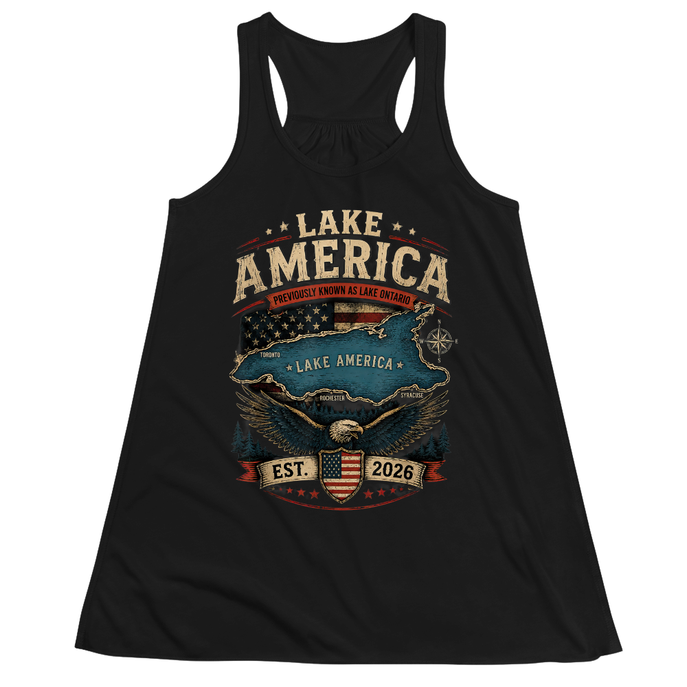 Lake America 2026 Patriotic Lake Ontario - Women Tank Top