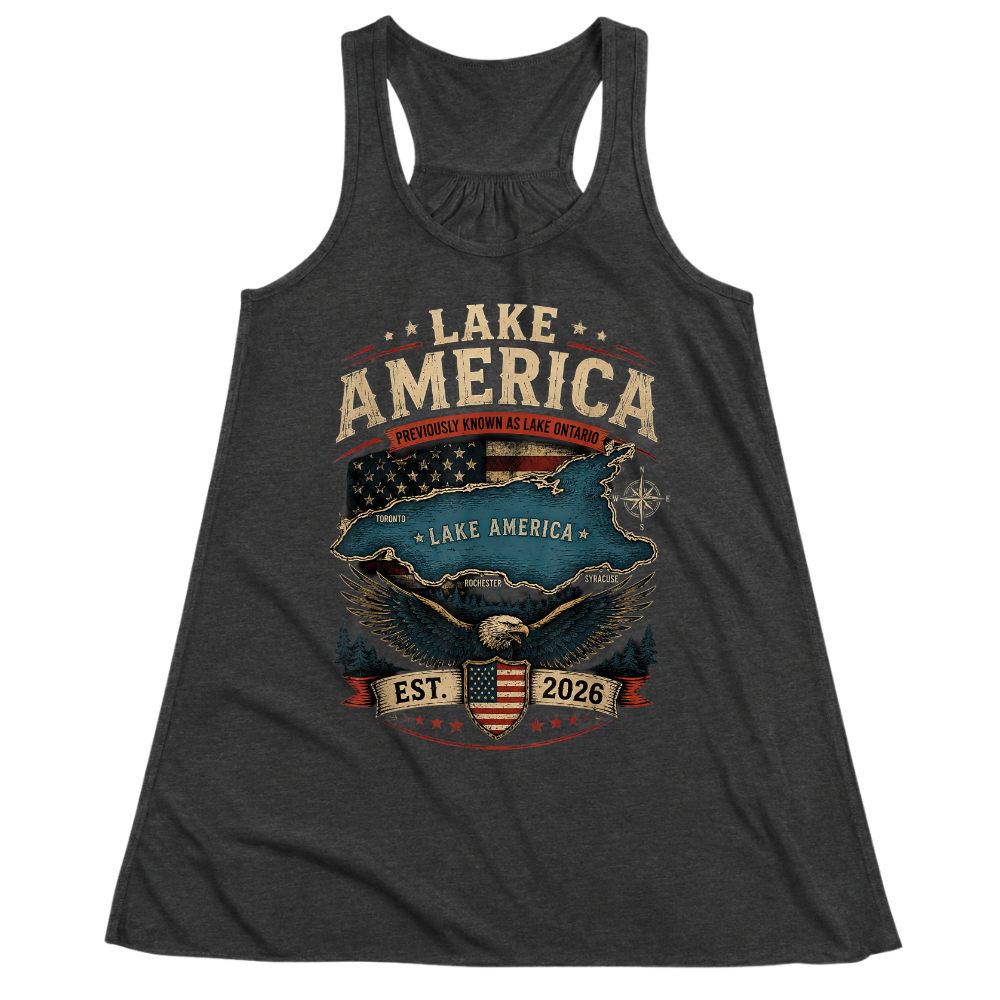 Lake America 2026 Patriotic Lake Ontario - Women Tank Top