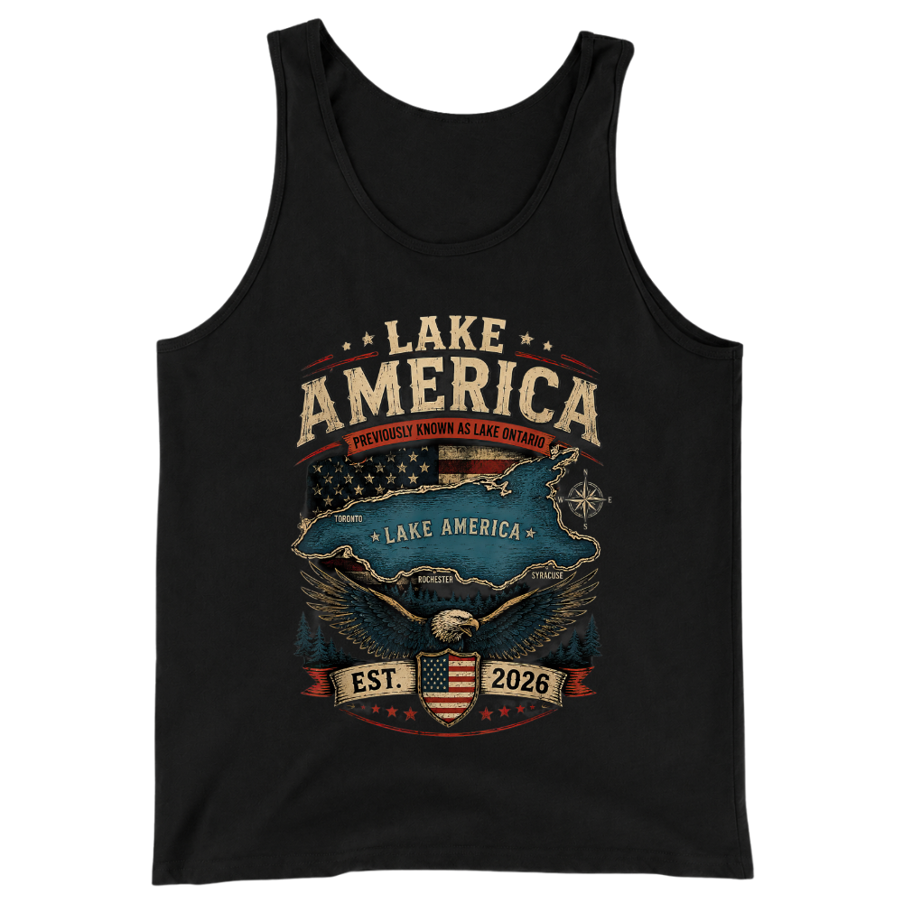 Lake America 2026 Patriotic Lake Ontario - Tank Top