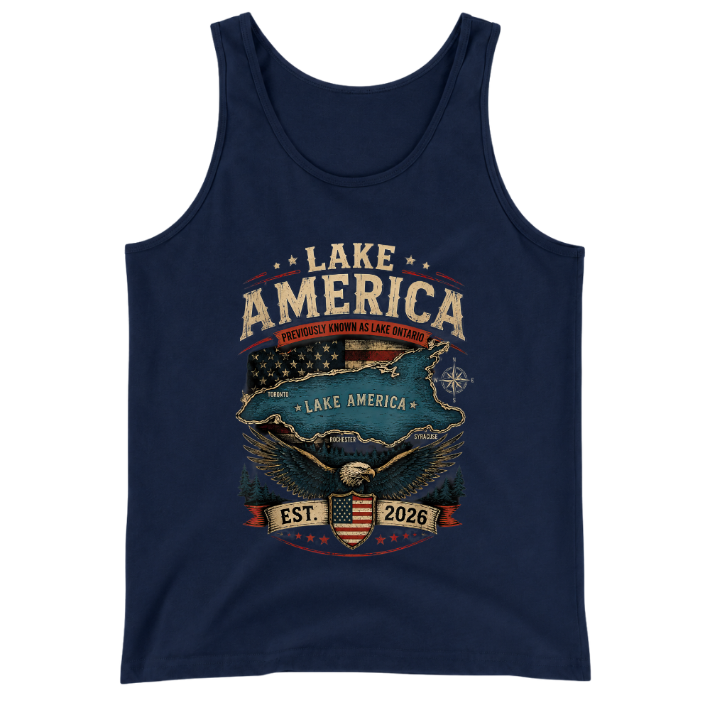 Lake America 2026 Patriotic Lake Ontario - Tank Top
