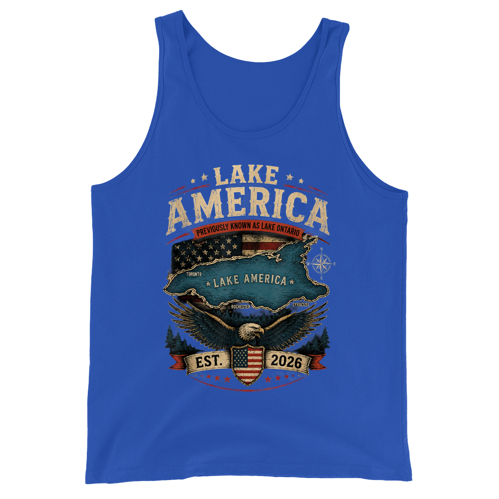 Lake America 2026 Patriotic Lake Ontario - Tank Top