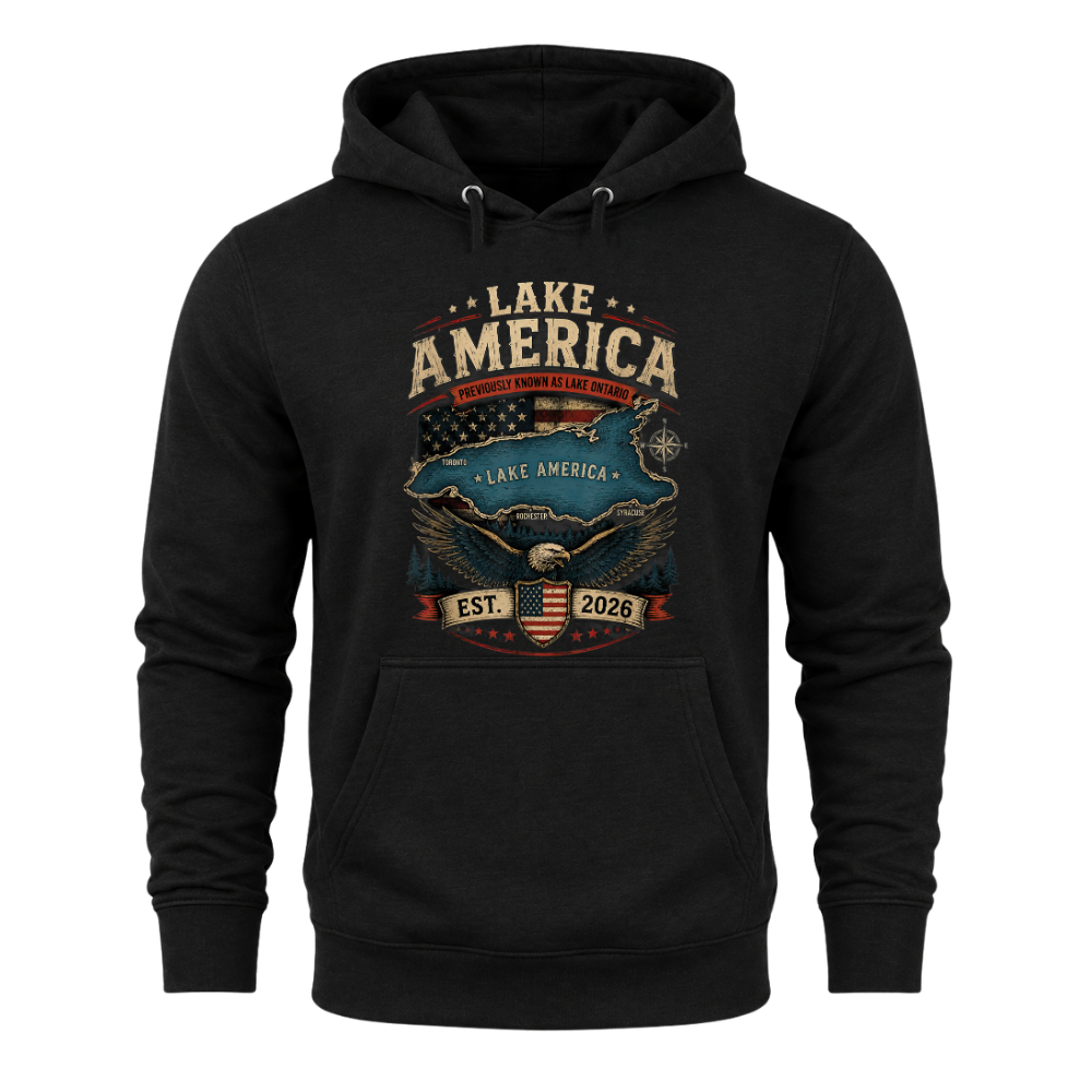 Lake America 2026 Patriotic Lake Ontario - Hoodie