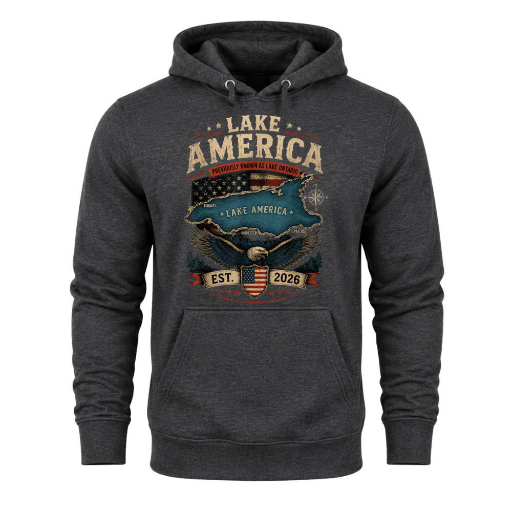 Lake America 2026 Patriotic Lake Ontario - Hoodie