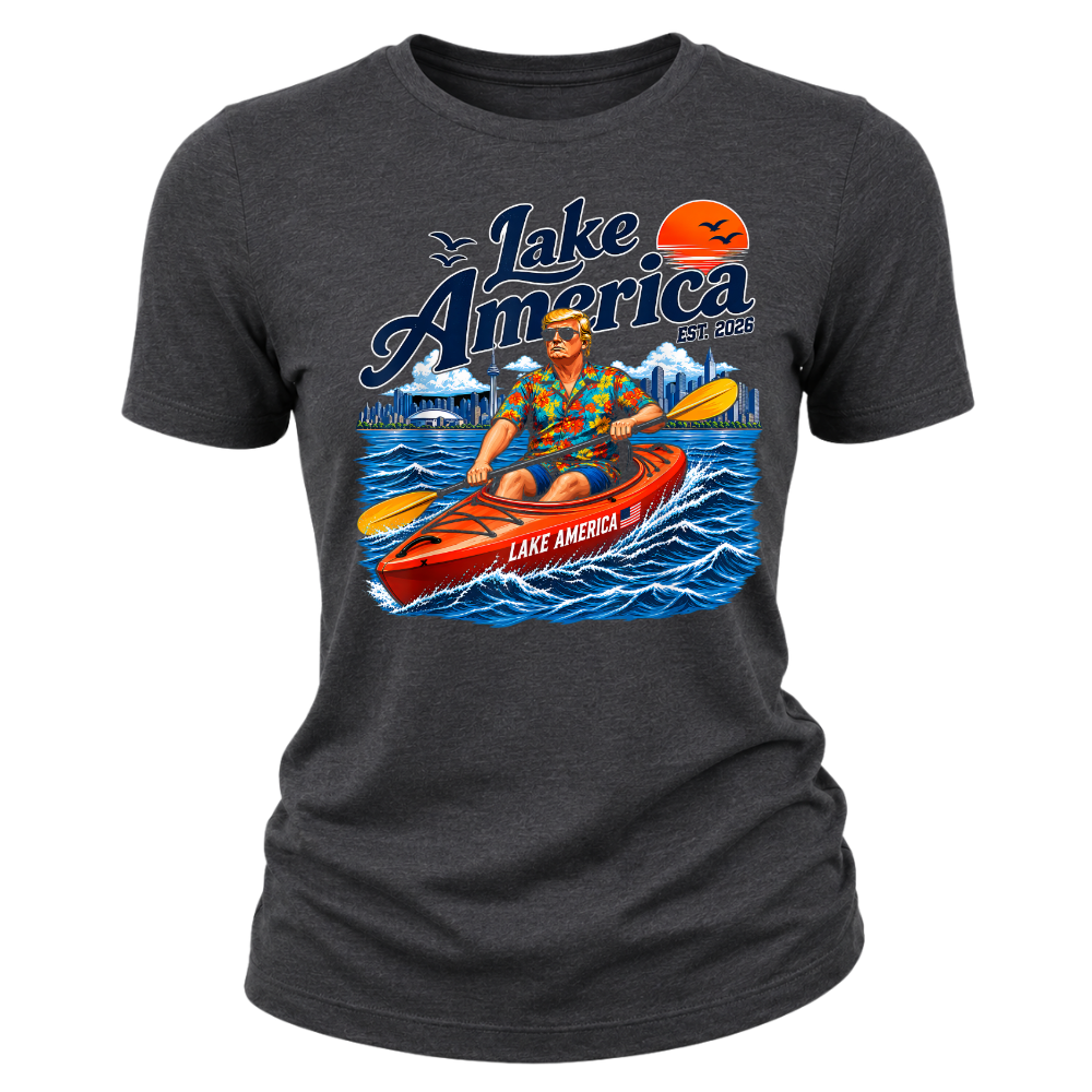 Lake America Trump Kayak - Women T-Shirt