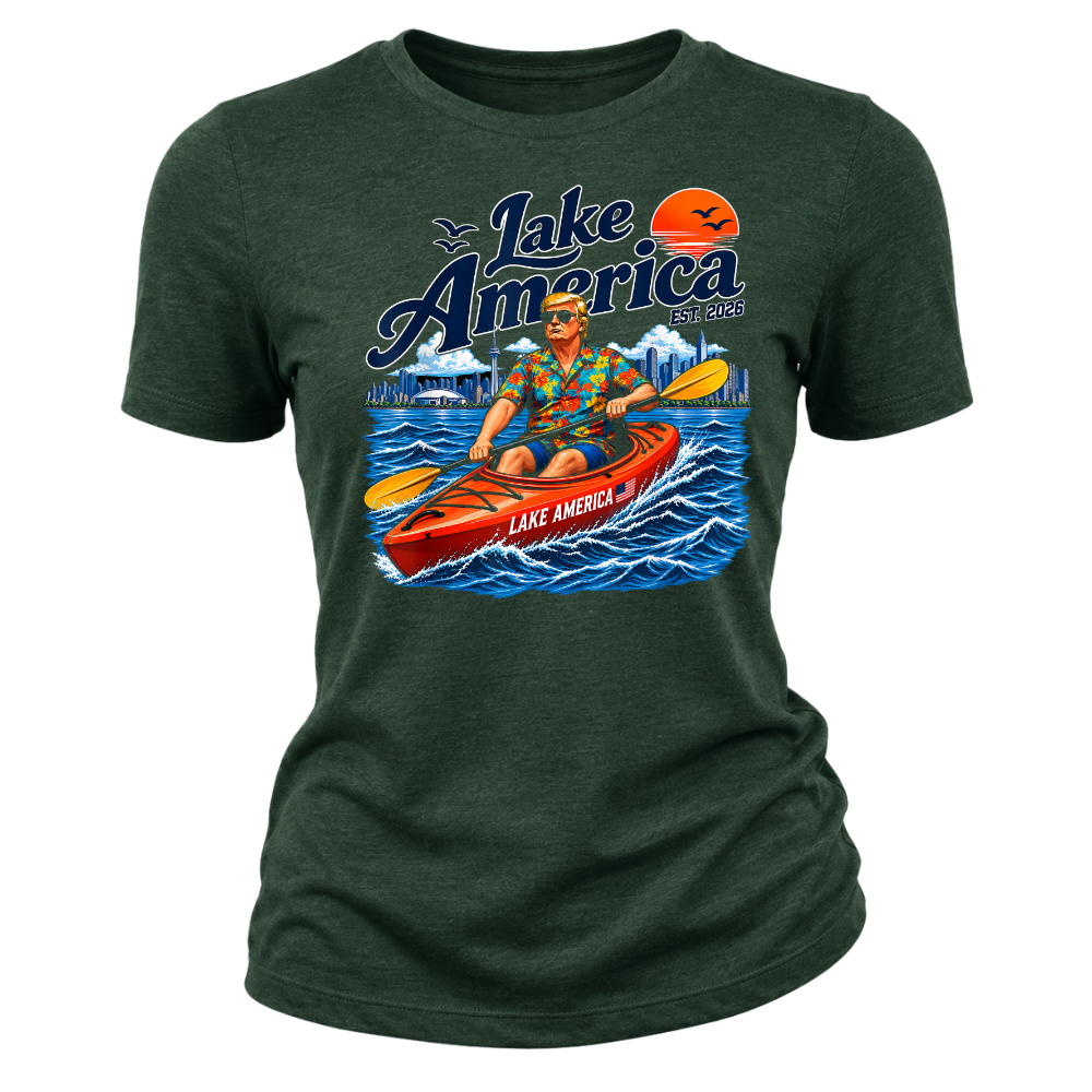 Lake America Trump Kayak - Women T-Shirt