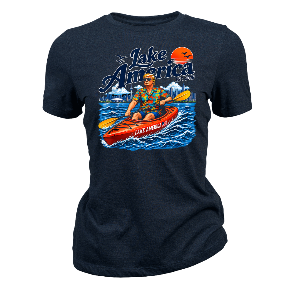 Lake America Trump Kayak - Women T-Shirt