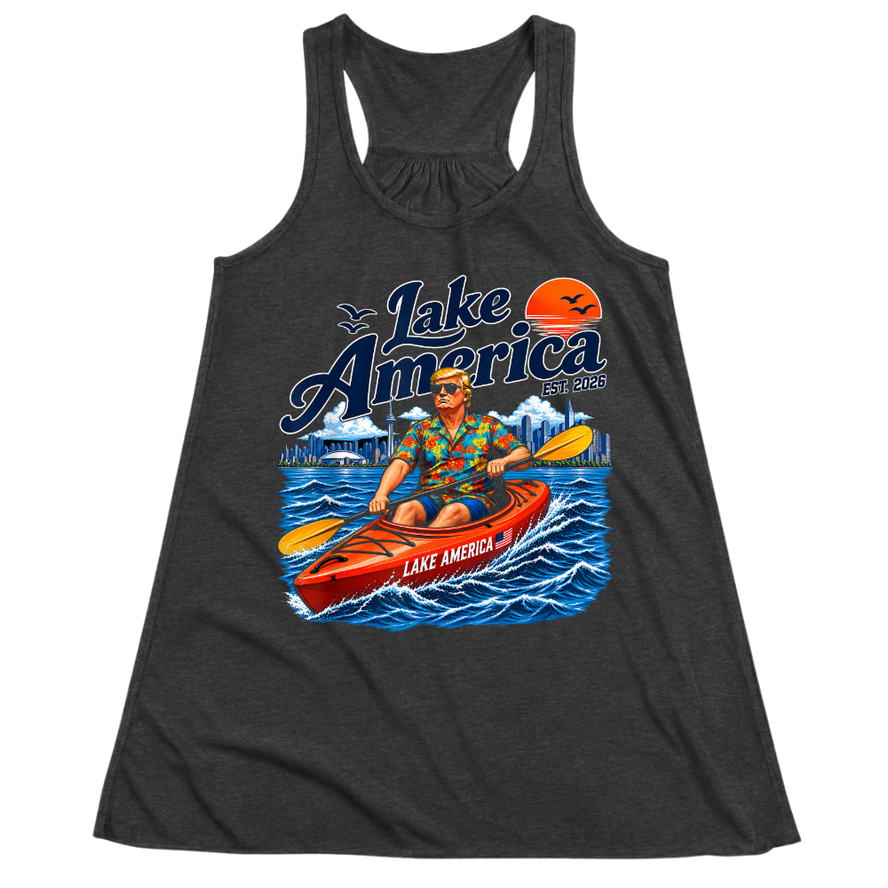 Lake America Trump Kayak - Women Tank Top
