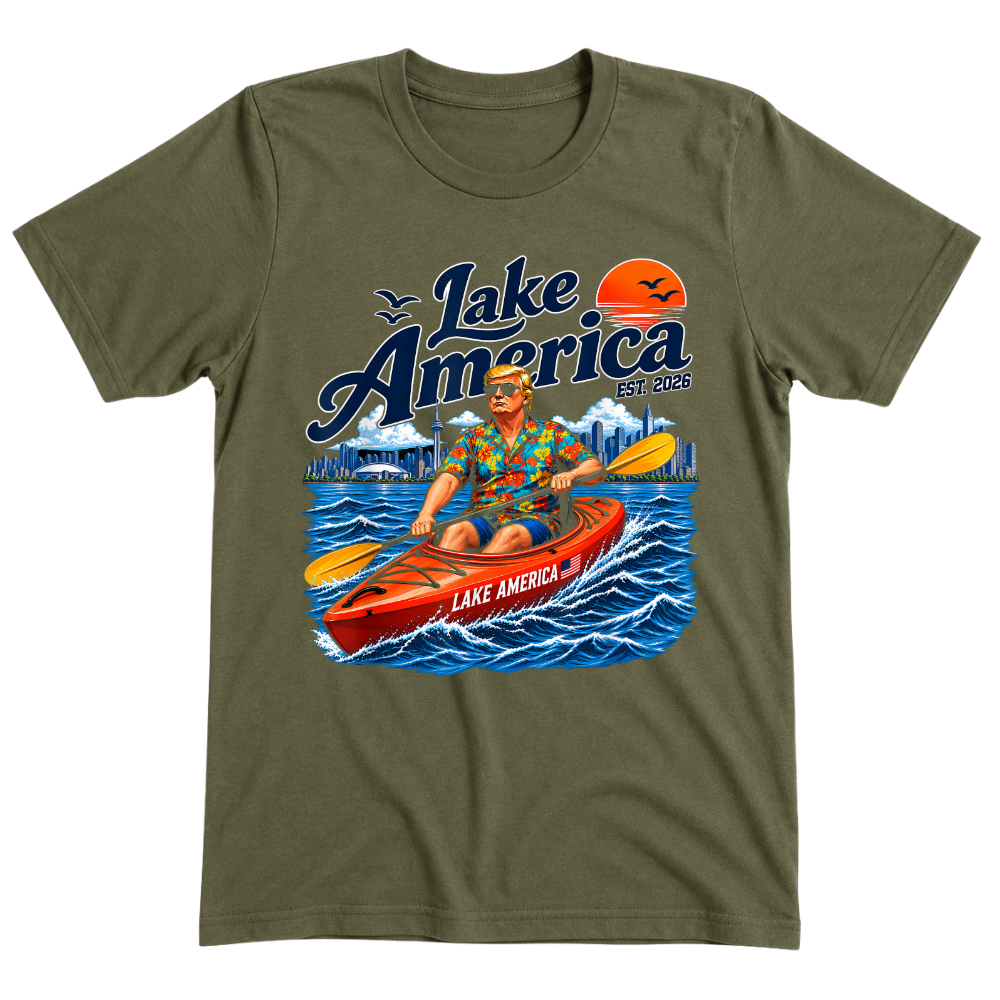 Lake America Trump Kayak - T-Shirt