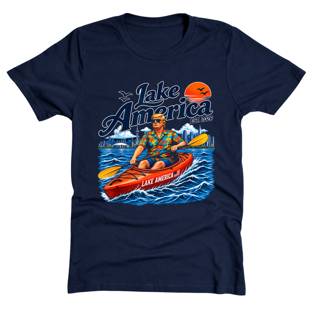 Lake America Trump Kayak - T-Shirt