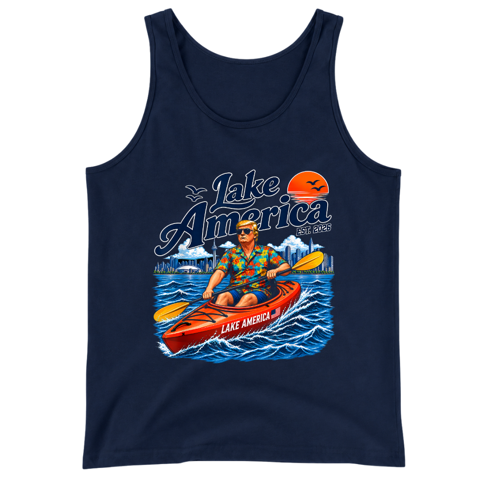Lake America Trump Kayak - Tank Top