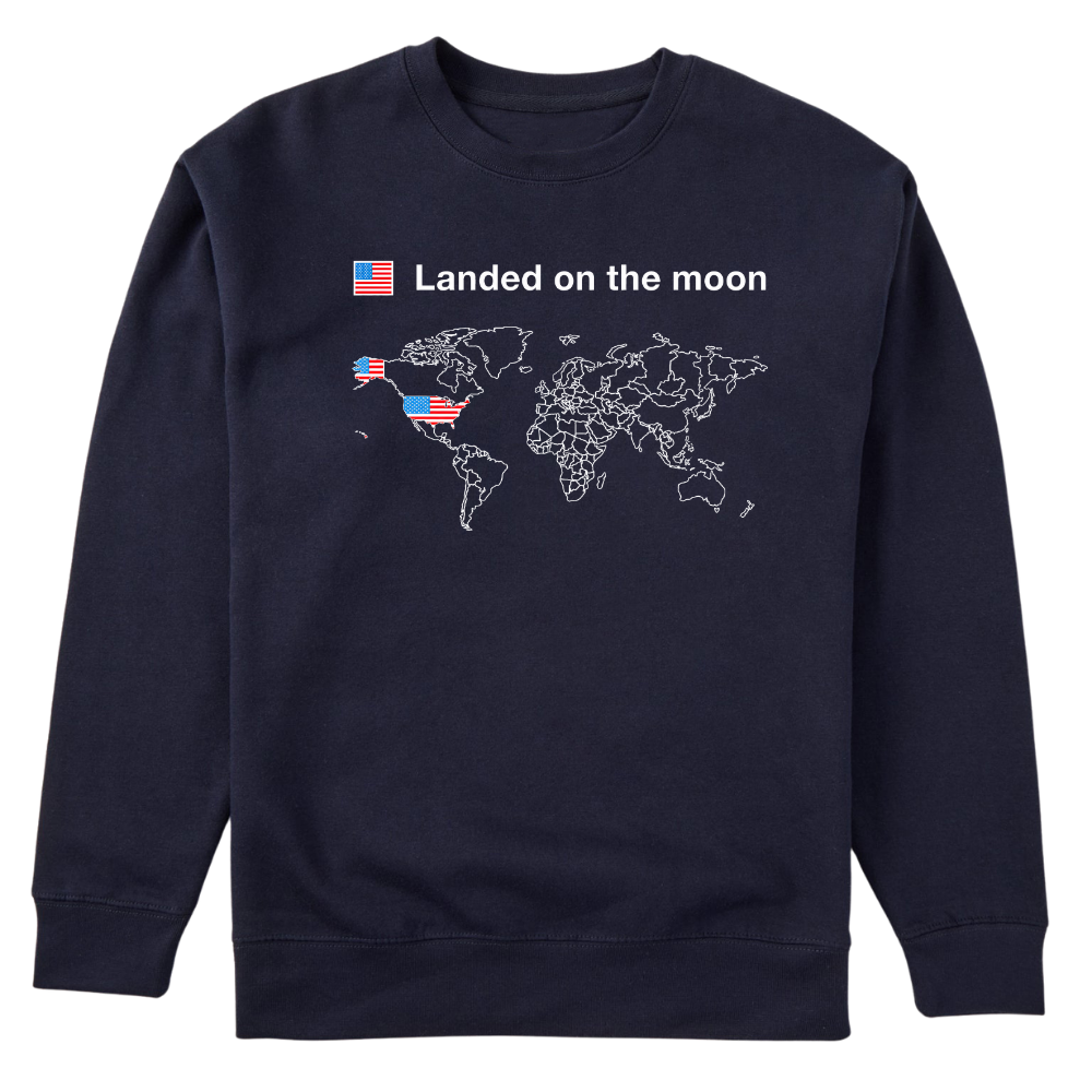 Landed on the Moon - Sweater