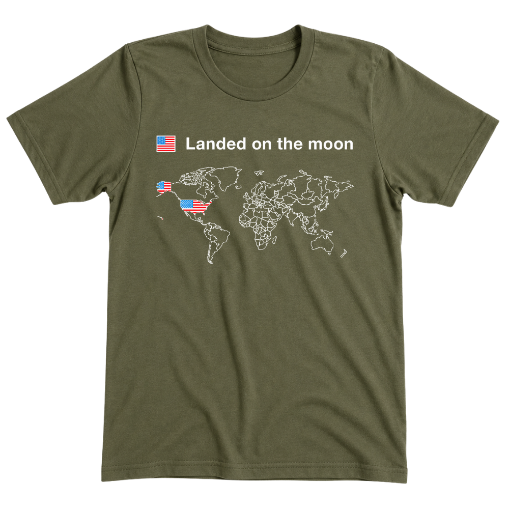Landed on the Moon - T-Shirt