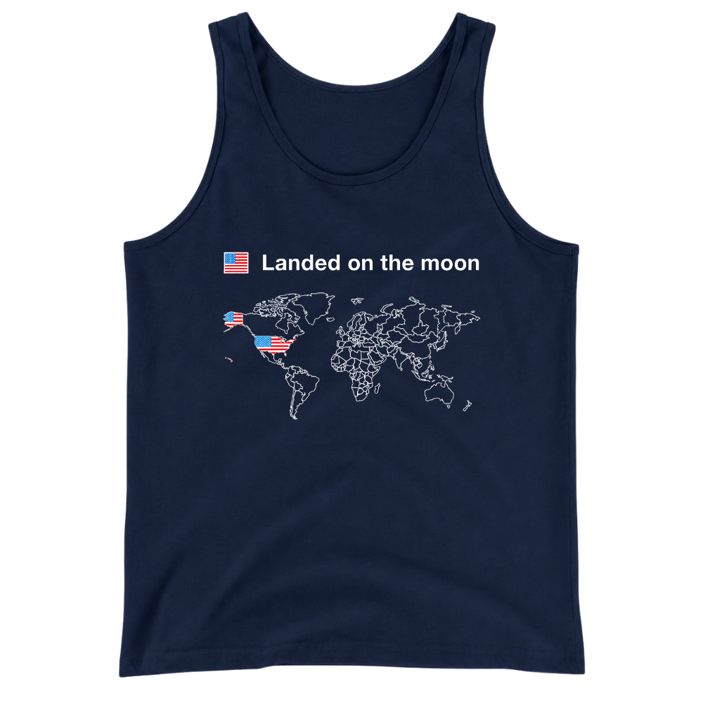 Landed on the Moon - Tank Top