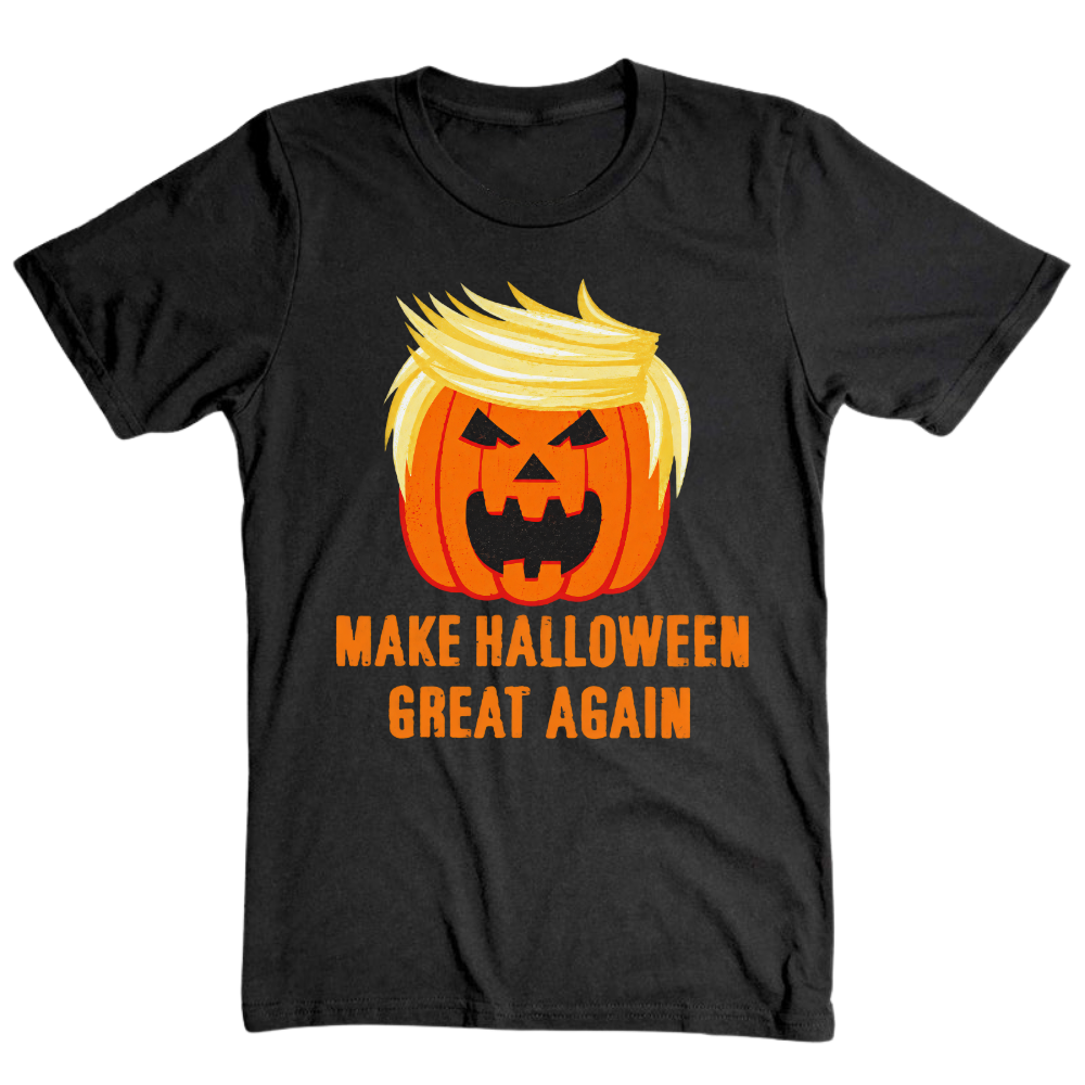 Make Halloween Great Again Trump Pumpkin - T-Shirt