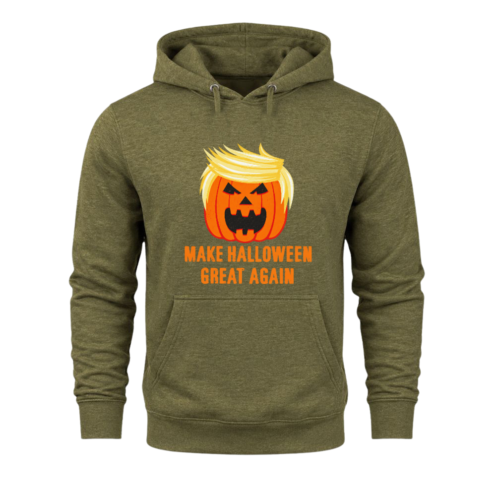 Make Halloween Great Again Trump Pumpkin - Hoodie