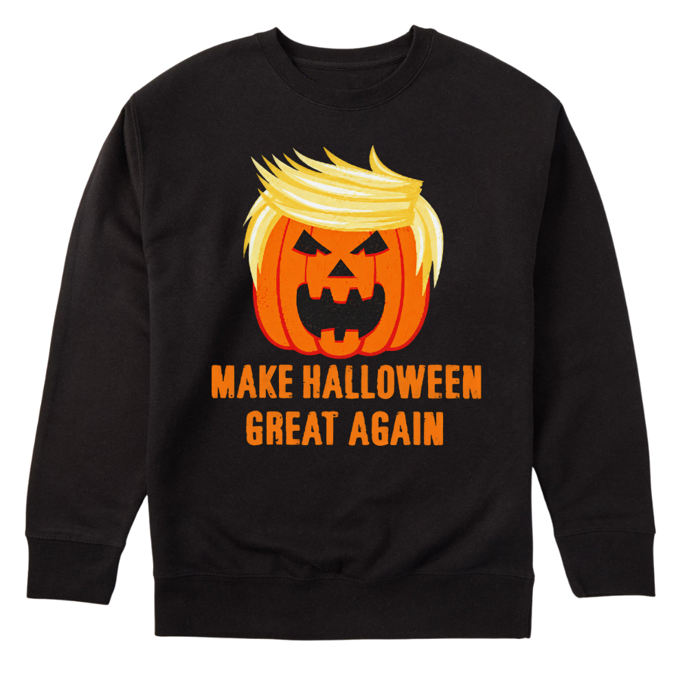 Make Halloween Great Again Trump Pumpkin - Sweater