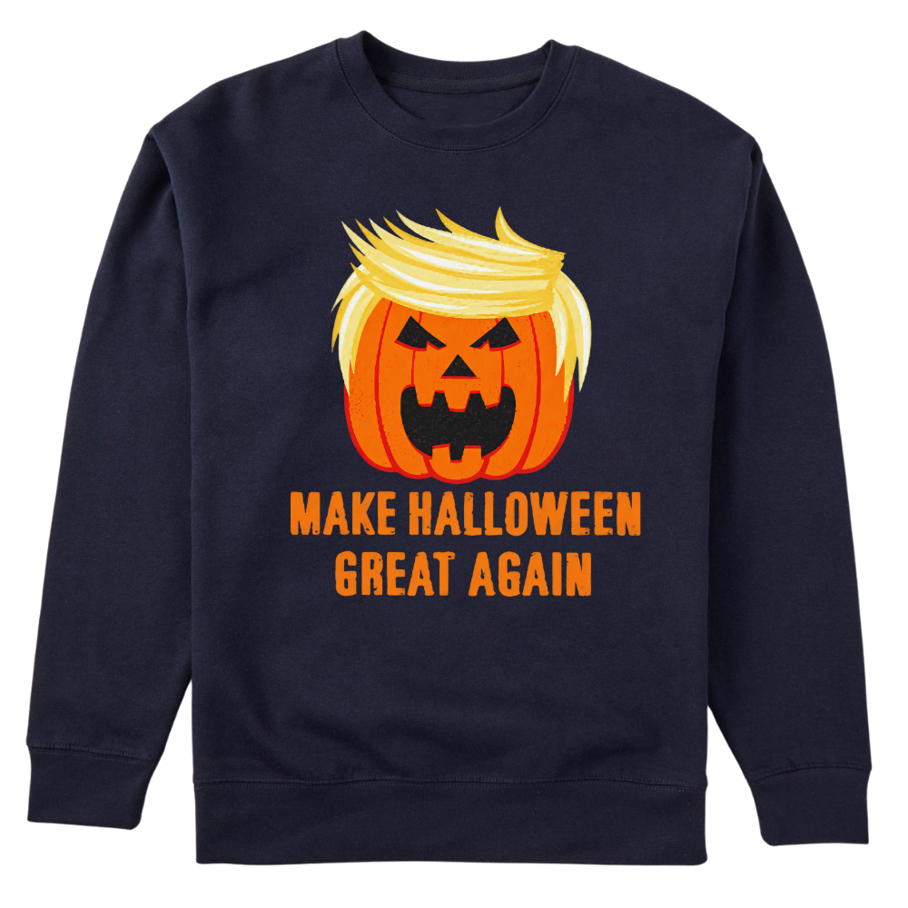 Make Halloween Great Again Trump Pumpkin - Sweater