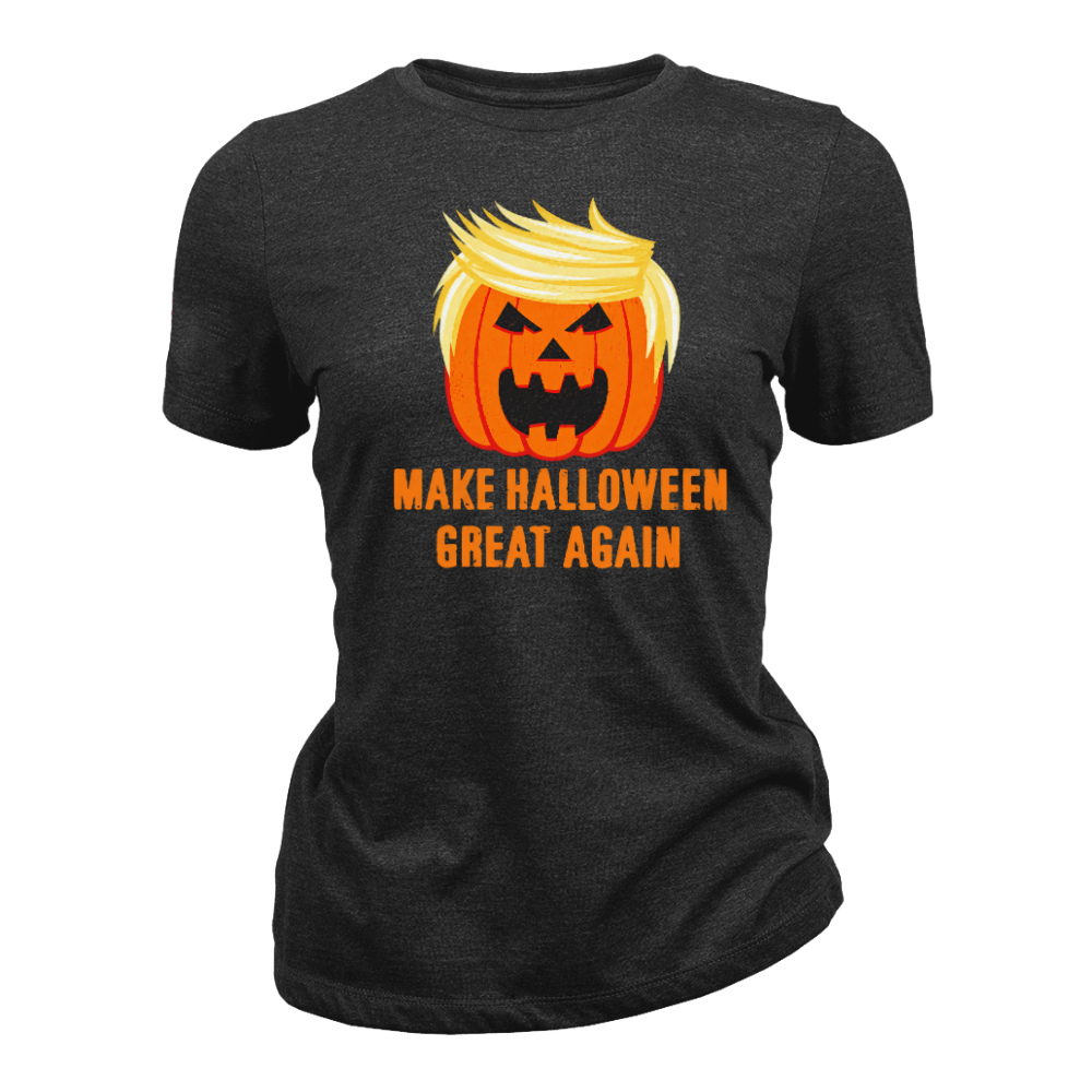 Make Halloween Great Again Trump Pumpkin - Women T-Shirt