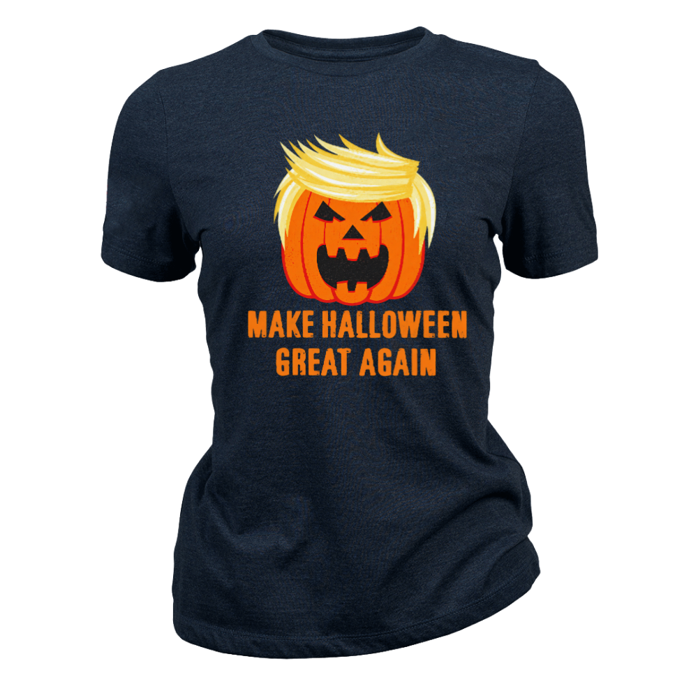 Make Halloween Great Again Trump Pumpkin - Women T-Shirt