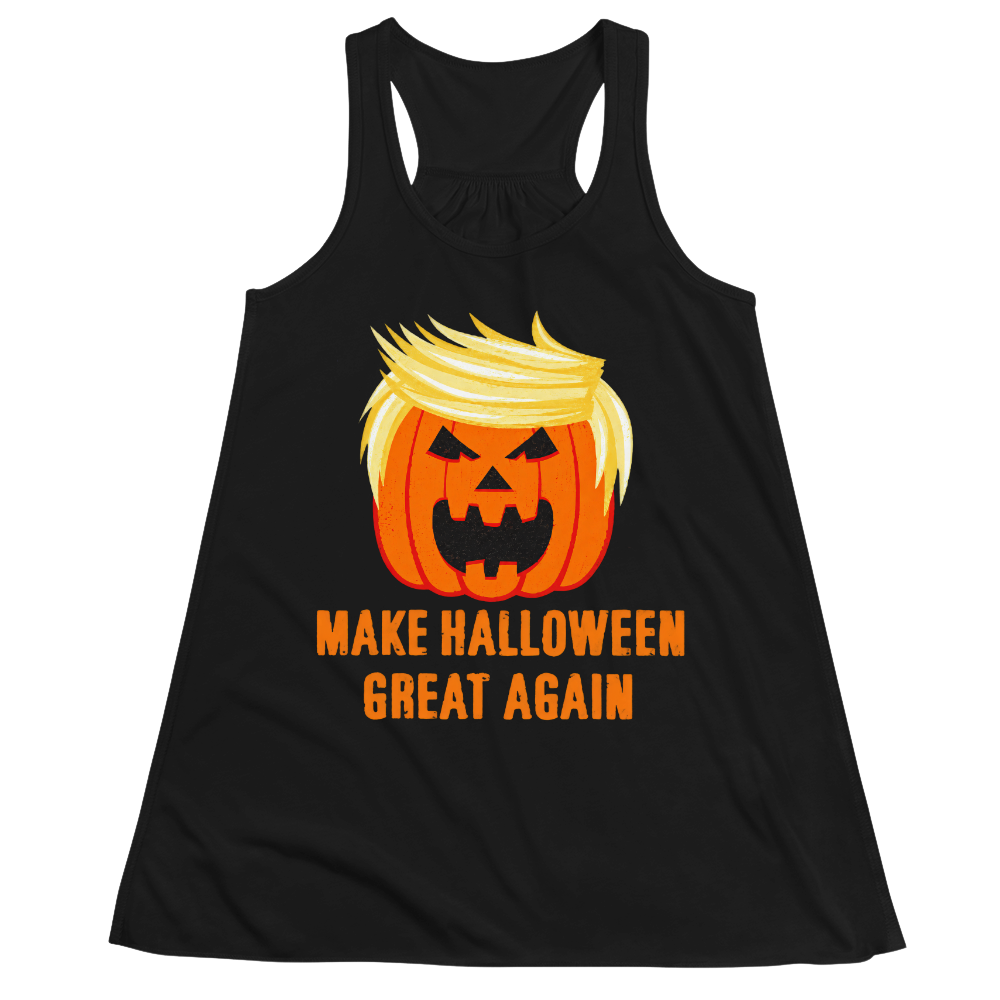 Make Halloween Great Again Trump Pumpkin - Women Tank Top