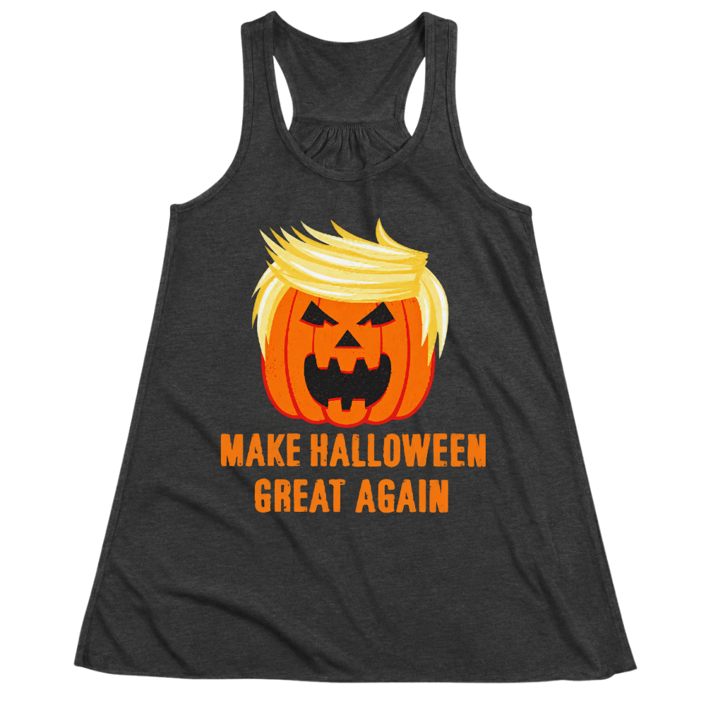 Make Halloween Great Again Trump Pumpkin - Women Tank Top