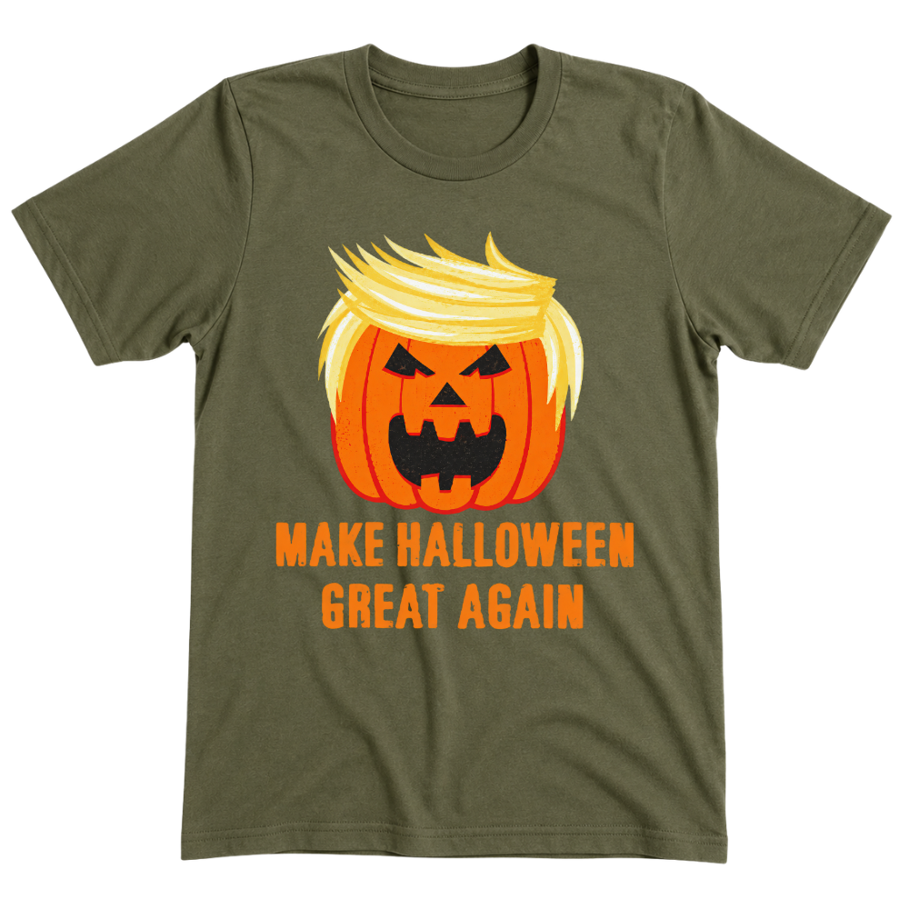 Make Halloween Great Again Trump Pumpkin - T-Shirt