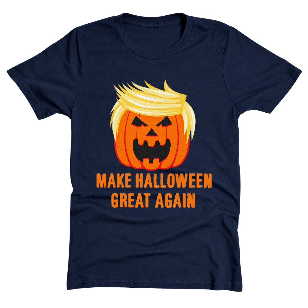 Make Halloween Great Again Trump Pumpkin - T-Shirt