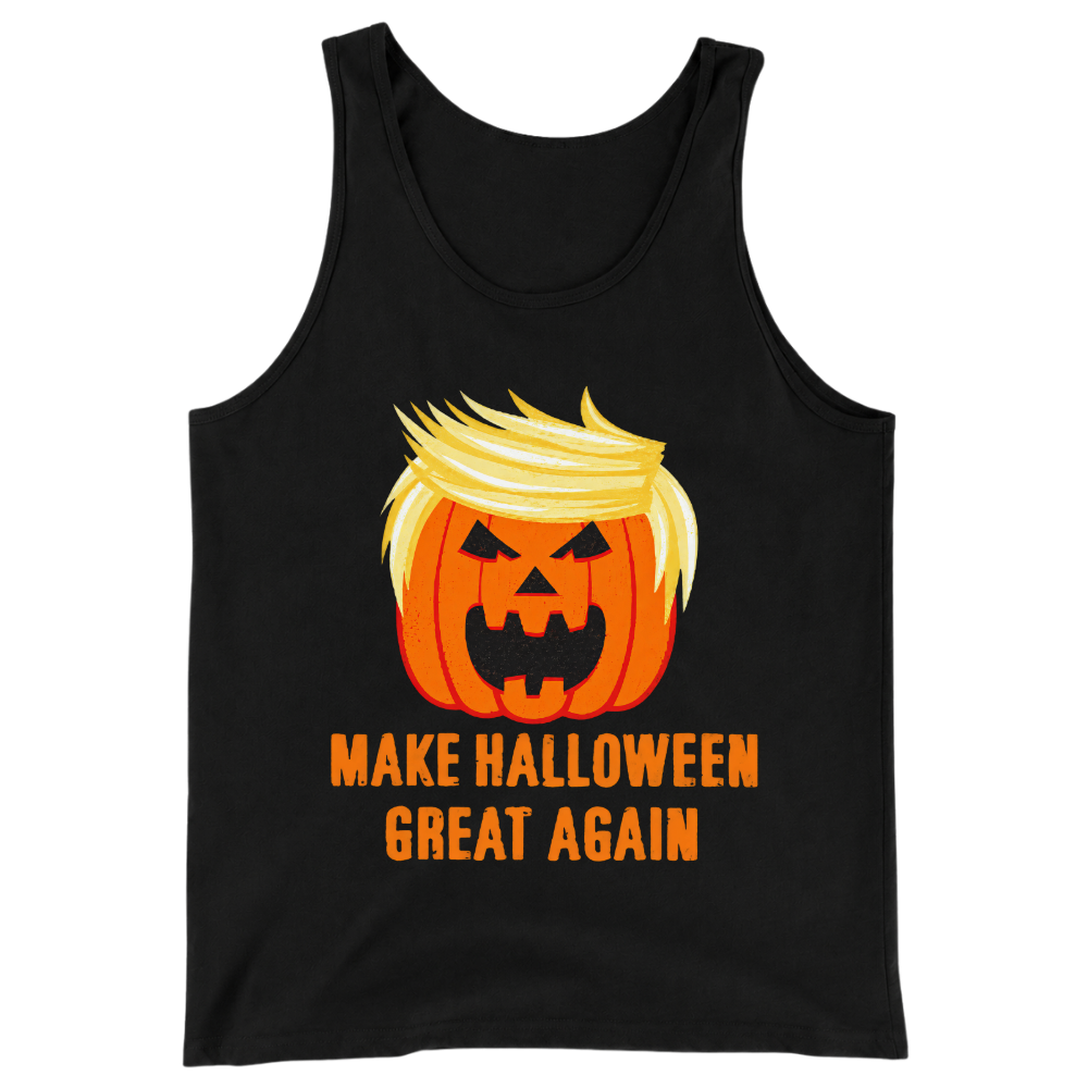 Make Halloween Great Again Trump Pumpkin - Tank Top