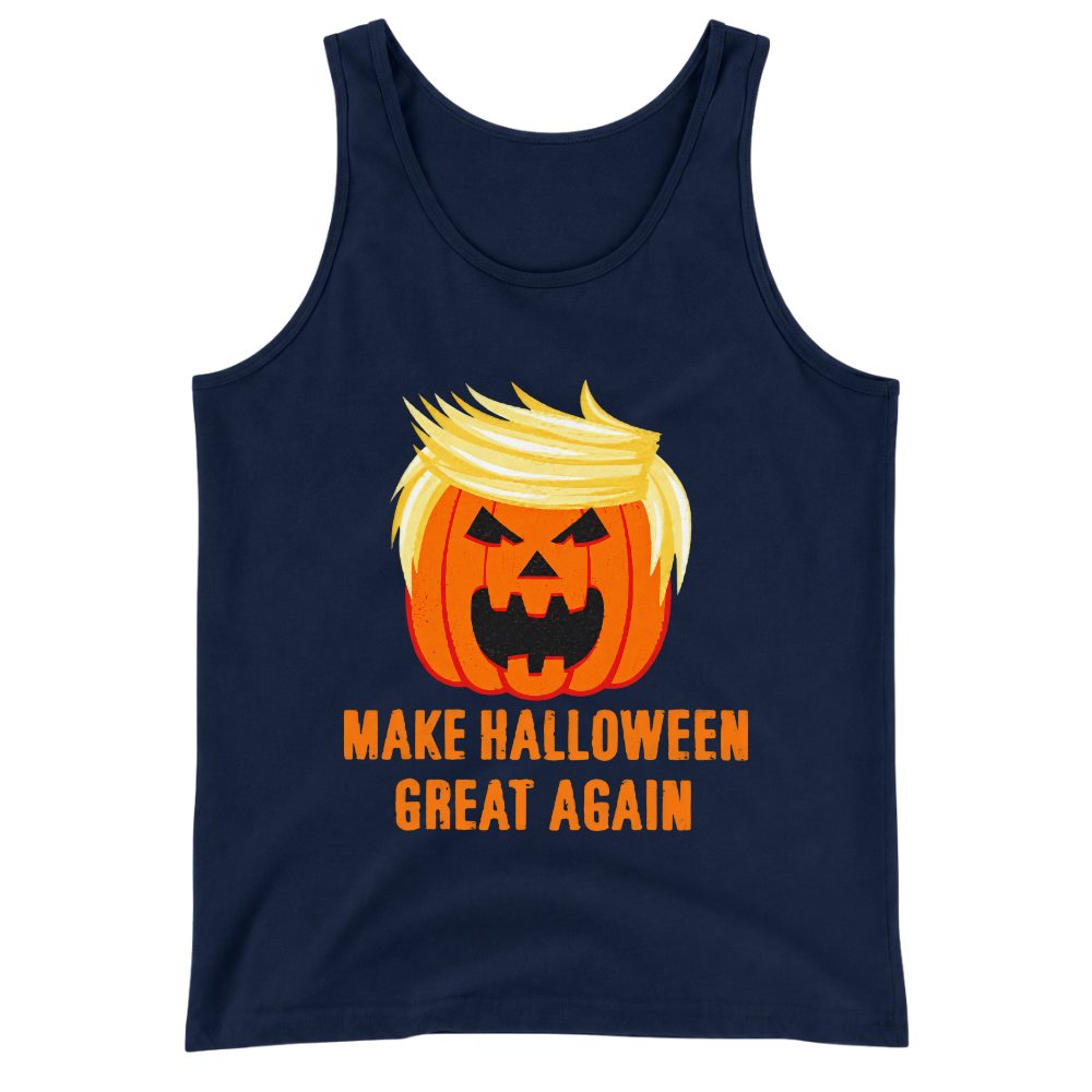 Make Halloween Great Again Trump Pumpkin - Tank Top