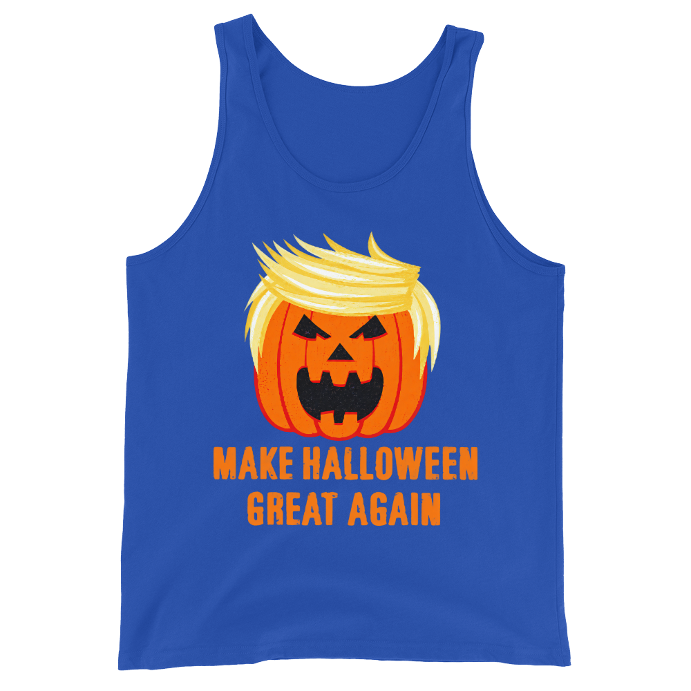 Make Halloween Great Again Trump Pumpkin - Tank Top