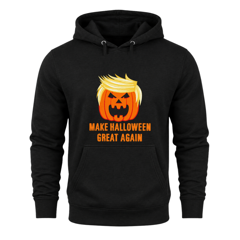 Make Halloween Great Again Trump Pumpkin - Hoodie