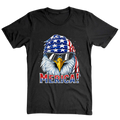Merica Eagle Patriotic American Flag - T-Shirt