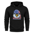 Merica Eagle Patriotic American Flag - Hoodie
